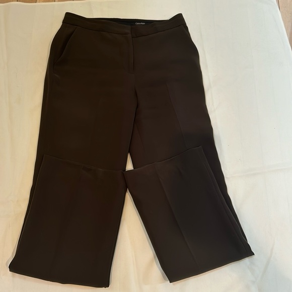 Calvin Klein Women’s Brown Trousers Pantsuit Like new condition, Size 6 - Picture 6 of 8